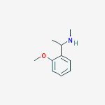 1-(2-METHOXYPHENYL)-N-METHYLETHANAMINE, 95%结构式