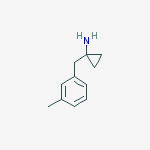 1-(3-METHYLBENZYL)CYCLOPROPANAMINE 95%结构式
