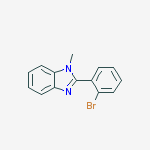 Structure of 2-(2-Bromophenyl)-1-methyl-1H-benzo[d]imidazole