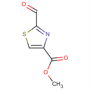 Structure of methyl 2-formylthiazole-4-carboxylate