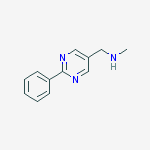 Structure of N-METHYL-(2-PHENYLPYRIMIDIN-5-YL)METHYLAMINE