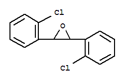 Structure of 2,3-bis(2-chlorophenyl)oxirane