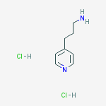 Structure of 3-Pyridinepropanamine dihydrochloride