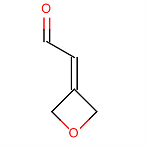 Structure of acetaldehyde, 2-(3-oxetanylidene)-