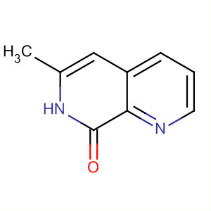 1,7-Naphthyridin-8(7H)-one, 6-methyl-结构式