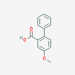 Structure of 4-Methoxy-[1,1'-biphenyl]-2-carboxylic acid