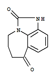 Structure of 8,9-dihydro-2H,7H-2,9a-diaza-benzo[cd]azulene-1,6-dione