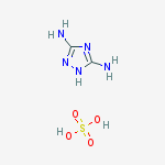 Structure of 4H-1,2,4-Triazole-3,5-diamine sulfate (1:1)