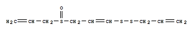 Structure of CIS-4,5,9-TRITHIADODECA-1,6,11-TRIENE-9-