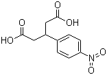 Structure of 3-(4-nitrophenyl)pentanedioic acid