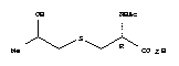 Structure of L-Cysteine,N-acetyl-S-(2-hydroxypropyl)-
