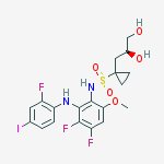 Structure of RDEA119(BAY 869766)