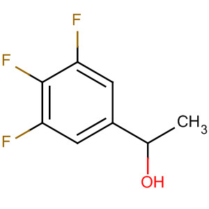 Benzenemethanol, 3,4,5-trifluoro-a-methyl-结构式