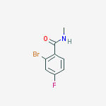 Structure of N-Methyl-2-bromo-4-fluorobenzamide