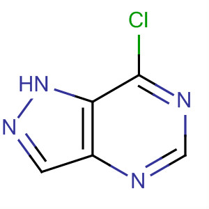 Structure of 7-Chloro-1H-pyrazolo[4,3-d]pyrimidine