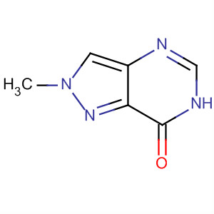 Structure of 7H-Pyrazolo[4,3-d]pyrimidin-7-one, 2,6-dihydro-2-methyl-