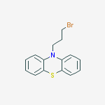 10-(3-Bromopropyl)phenothiazine结构式