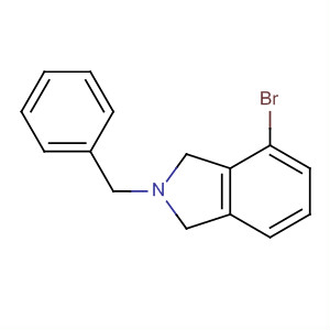 Structure of 1H-Isoindole, 4-bromo-2,3-dihydro-2-(phenylmethyl)-