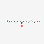 Structure of 1-hydroxydec-9-en-5-one