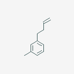 Structure of 3-(But-3-en-1-yl)toluene