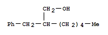 Structure of 2-benzylheptanol