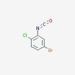 Structure of 5-bromo-2-chlorophenylisocyanate