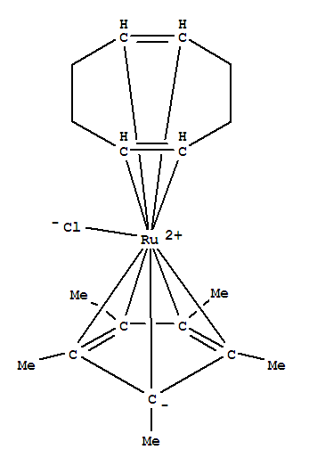 Structure of CHLORO(1,5-CYCLOOCTADIENE)(PENTAMETHYLCYCLOPENTADIENYL)RUTHENIUM (II)