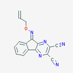 Structure of 9-[(Allyloxy)imino]-9H-indeno[1,2-b]pyrazine-2,3-dicarbonitrile