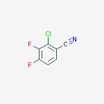 Structure of 2-Chloro-3,4-difluorobenzonitrile