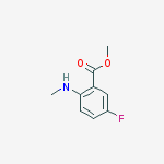 Structure of Methyl 5-fluoro-2-(methylamino)benzoate