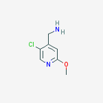 Structure of (5-chloro-2-methoxypyridin-4-yl)methanamine