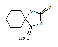 4-METHYLENE-1,3-DIOXASPIRO[4.5]DECAN-2-ONE结构式
