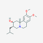 Structure of 2H-Benzo[a]quinolizin-2-ol, 1,3,4,6,7,11b-hexahydro-9,10-dimethoxy-3-(2-methylpropyl)-, (2R,3S,11bS)-