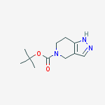Structure of tert-Butyl 2,4,6,7-tetrahydro-5H-pyrazolo-[4,3-c]pyridine-5-carboxylate