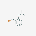 Structure of 2-iso-propoxybenzyl bromide