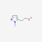 2-(1-Methyl-1H-pyrazol-5-yl)ethanol结构式