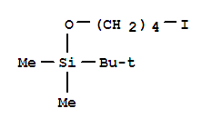 Structure of TERT-BUTYL(4-IODOBUTOXY)DIMETHYLSILANE