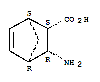 Structure of 3-EXO-AMINOBICYCLO[2.2.1]HEPT-5-ENE-2-EXO-CARBOXYLIC ACID