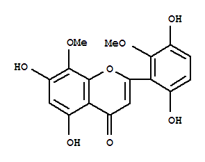 ganhuangenin结构式