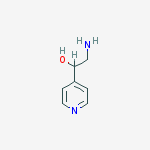 Structure of 2-amino-1-(pyridin-4-yl)ethanol