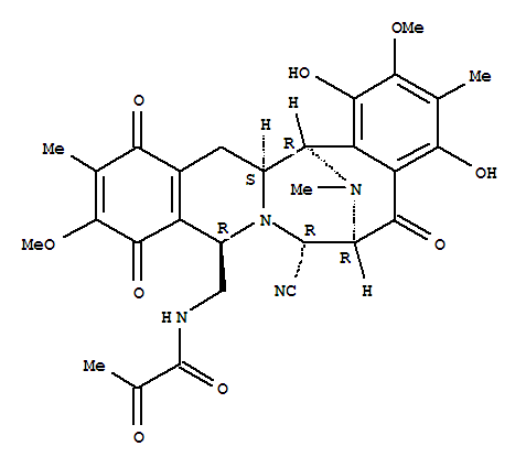 Structure of saframycin F