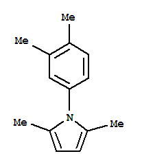 Structure of 1-(3,4-DIMETHYL-PHENYL)-2,5-DIMETHYL-1H-PYRROLE