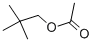 Structure of Acetic acid 2,2-dimethylpropyl ester