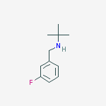 Structure of N-(3-FLUOROPHENYLMETHYL)TERT-BUTYLAMINE