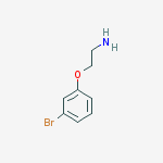 Structure of 2-(3-BroMo-phenoxy)-ethylaMine