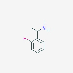 alpha,N-Dimethyl-2-fluorobenzylamine 98+%结构式