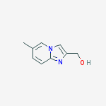 Structure of Imidazo[1,2-a]pyridine, 3,6-dichloro-