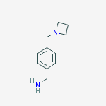 Structure of [4-(azetidin-1-ylmethyl)phenyl]methanamine