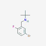 Structure of 4-Bromo-2-(t-butylaminomethyl)-1-fluorobenzene