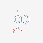 Structure of 5-Fluoroquinoline-8-carboxylic acid
